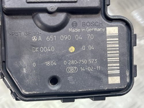 Mercedes Sprinter W906 2.2 CDI Drosselklappe Drosselklappenstutzen A6510900470