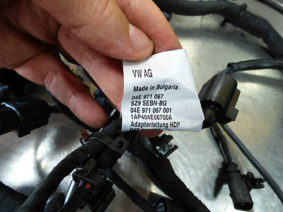 Kabelbaum Motor VW AUDI SEAT SKODA 1.4 TFSI TSI CZD CZDA 0 km ! ORIGINAL gebraucht - Leitungssatz – Produktansicht 6