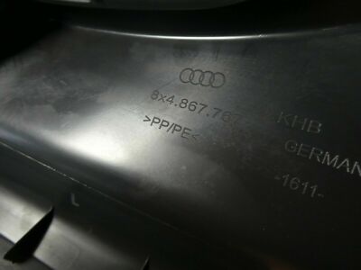 AUDI A1 S Line 2017 Verkleidung D-Säule unten links 8X4867767 4PK ORIGINAL gebraucht - Sportback – Produktansicht 3