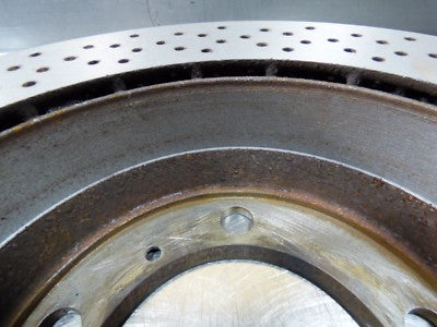 Porsche Boxster 987 3.2 S 2005 gebraucht - 2012 1 paar hinten Bremsscheiben gebraucht - Original – Produktansicht 12