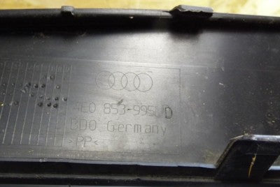 AUDI A8 4E Facelift Einstiegsleiste Leiste hinten links 4E0853995D – Produktansicht 4