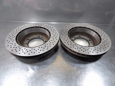 Original Porsche Boxster 987 3.2 S 2005 gebraucht - 2012 1 paar hinten Bremsscheiben – Produktansicht 7