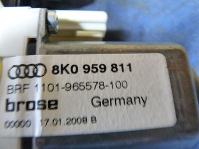 AUDI A4 8K Limo 2.0 TDI Motor hinten links 8K0959811 ORIGINAL gebraucht - Fensterheber – Produktansicht 2