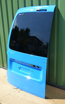 VW CADDY 2K Heckkleppe mit Scheibe Links blau 2011 – Produktansicht 3