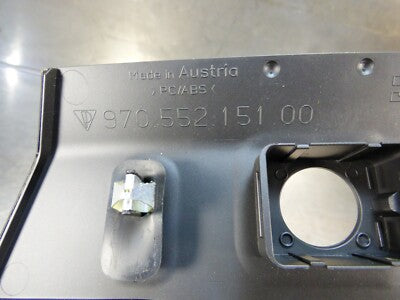Porsche PANAMERA 970 Abdeckung Armaturenbrett mitte 97055215100 schwarz – Produktansicht 4