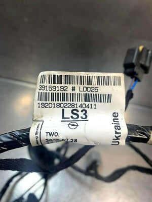OPEL ASTRA K Türkabelbaum Tür Kabelbaum Vorne Links GM 39159192 – Produktansicht 3