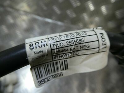 Opel Astra K 2017 Batterieminuskabel Batteriekabel GM 39023856 – Produktansicht 5