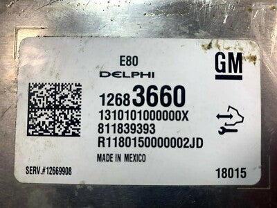 Original OPEL ASTRA K 1.4 Motorsteuerung Einheit ECU GM 12683660 DELPHI – Produktansicht 2
