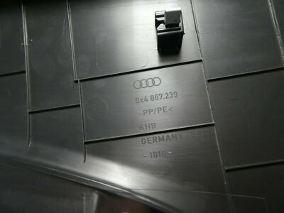 AUDI A1 S Line 2017 Verkleidung B-Säule unten links 8X4867239 4PK ORIGINAL gebraucht - Sportback – Produktansicht 2