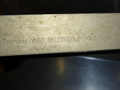 Porsche Boxster Cayman 981 Querträger hinten Alu Strebe ORIGINAL gebraucht - 98133109301 – Produktansicht 2