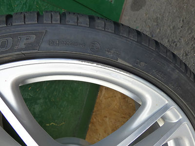 Original AUDI R8 1 paar Alufelgen hinten 19 Zoll Winterreifen Winterräder – Produktansicht 8