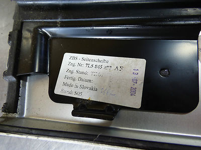 Porsche Cayenne 955 Eckfenster Fenster Seitenscheibe links 7L5845297AF – Produktansicht 3