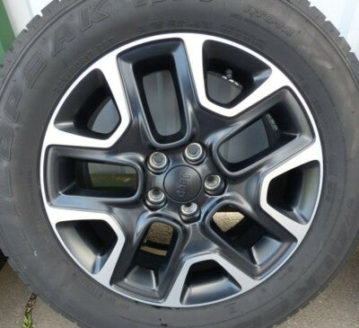 JEEP COMPASS II ORIGINAL 17" Alufelgen Alusatz mit Sommerreifen FALKEN – Produktansicht 8