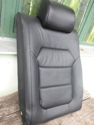 Original Audi A4 8K Limo Rückbanklehne Teil Beifahrersitz Leder Schwarz Bj.2013 – Produktansicht 2