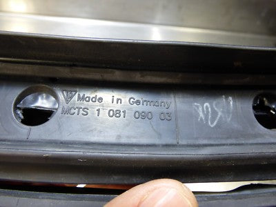 Porsche Boxster 981 Verdeck Halteleiste mitte rechts 98156133000 + 98156193600 – Produktansicht 2