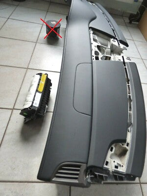 Porsche Panamera 970 Armaturenbrett Schalttafel Leder Schwarz eingebaut AIRBAG * – Produktansicht 4