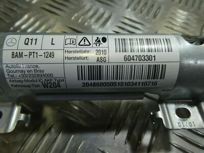 Mercedes W204 Limo Himmel Dach Vorhang Kopf Sicherheitsmodul Links 2048600505 – Produktansicht 3