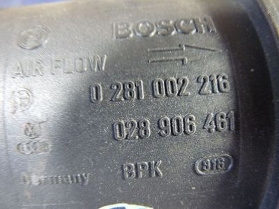 Audi, Seat, VW 1.9 TDI / 2.5 TDI SDI Luftmassenmesser / 0 281 002 216 ORIGINAL gebraucht - 0281002216 – Produktansicht 3