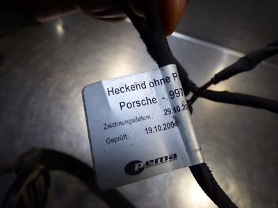 Porsche Boxster Cayman 987 997 Kennzeichenleuchte Kabelbaum 99763162000 – Produktansicht 2