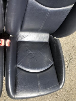 Porsche Boxster Cayman 987 997 Leder Sitze Beifahrersitz Schwarz ORIGINAL gebraucht - Fahrersitz – Produktansicht 6