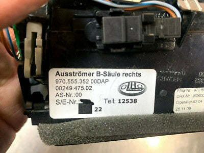 Porsche Panamera 970 Luftdüse B Säule rechts 97055535200 DAP – Produktansicht 3