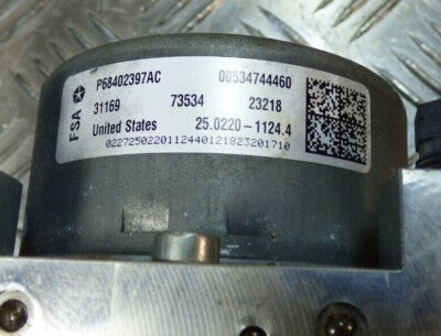 JEEP COMPASS II 2021 ABS Pumpe Hydrauikblock Bremsaggregat ORIGINAL gebraucht - 68402397AC – Produktansicht 4