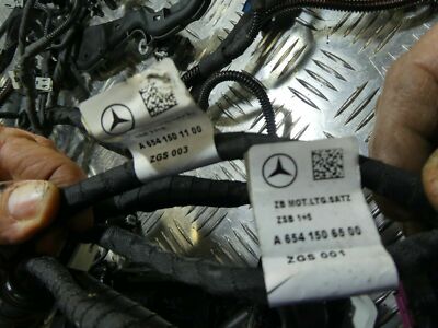 Original Mercedes-Benz W213 2018 220 CDI Motorkabelbaum A6541506500 A6541501100 – Produktansicht 3