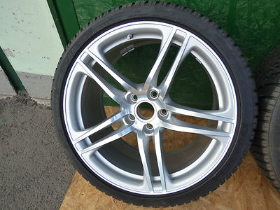 Original AUDI R8 1 paar Alufelgen hinten 19 Zoll Winterreifen Winterräder – Produktansicht 5