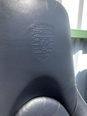 Porsche Boxster Cayman 987 997 Leder Sitze Beifahrersitz Schwarz ORIGINAL gebraucht - Fahrersitz – Produktansicht 4