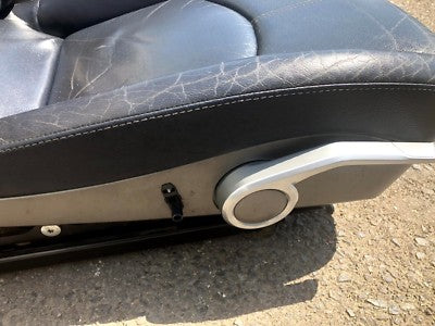 Porsche Boxster Cayman 987 997 Leder Sitze Beifahrersitz Schwarz ORIGINAL gebraucht - Fahrersitz – Produktansicht 9