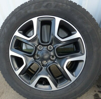 JEEP COMPASS II ORIGINAL 17" Alufelgen Alusatz mit Sommerreifen FALKEN – Produktansicht 6