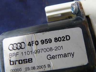 AUDI A6 4F 2.7 TDI V6 Bj.2006 Vorne Rechts 4F0959802D ORIGINAL gebraucht - Fensterhebermotor – Produktansicht 3
