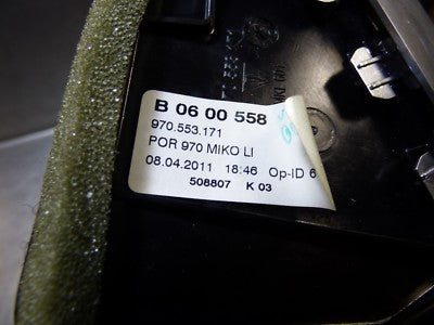 Porsche PANAMERA 970 Luftdüse hinten links silber schwarz 970553171 – Produktansicht 4