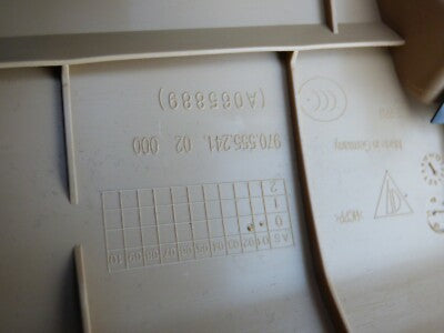 Porsche PANAMERA 970 Heckdeckel o. Wischerhutze LUXORBEIGE Beige 970555241084H0 – Produktansicht 5