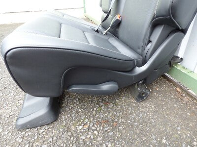 Jeep Grand Cherokee Overland WK2 Leder Sitze Hinten Links schwarz TOP ZUSTAND – Produktansicht 6