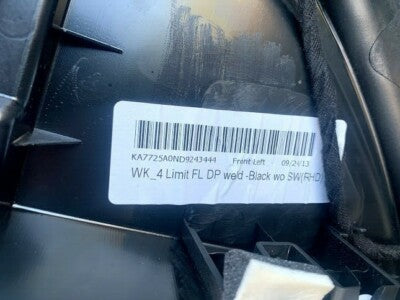 Orig Jeep Grand Cherokee IV WK2 Türverkleidung vorne links 5LL771X9AB schwarz – Produktansicht 6