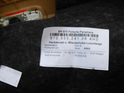 Porsche PANAMERA 970 Heckdeckel o. Wischerhutze LUXORBEIGE Beige 970555241084H0 – Produktansicht 4