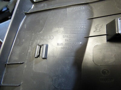 Audi Q3 8U 2011-18 Säule B links unten schwarz 8U0867239 ORIGINAL gebraucht - Verkleidung – Produktansicht 3