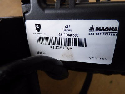 Porsche 981 Boxster Verdeckantrieb verdeck motor Antrieb Verdeckmotor links – Produktansicht 4