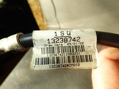 Opel Insignia Batterie Sensor mit Negative Battery kabel 13238742 ORIGINAL gebraucht - 10306471 – Produktansicht 3