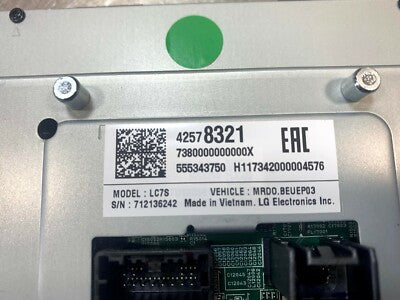 OPEL ASTRA K original Multifunktion Display LCD Bildschirm Radio GM 42578321 – Produktansicht 5