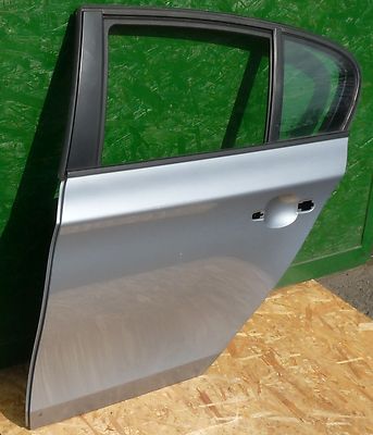 BMW 1er E87 Tür Hinten Links hell blau 1A zustand ohne Delle – Produktansicht 2