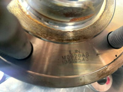 Original OPEL ASTRA K 1.4 Turbo Radnabe Achsschenkel vorne rechts GM 13510543 – Produktansicht 5