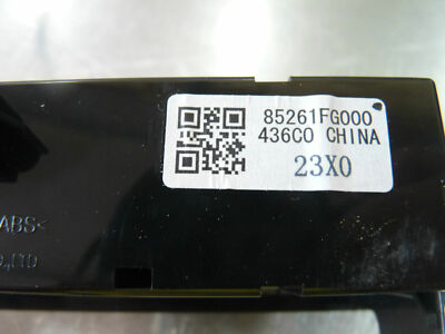 2013 Subaru Impreza WRX STi Multi Display FORESTER ORIGINAL gebraucht - 85261FG000 – Produktansicht 2