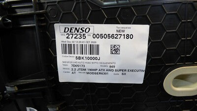 Alfa Romeo Stelvio Q4 2021 Heizkasten heizungkasten 00505627180 – Produktansicht 9