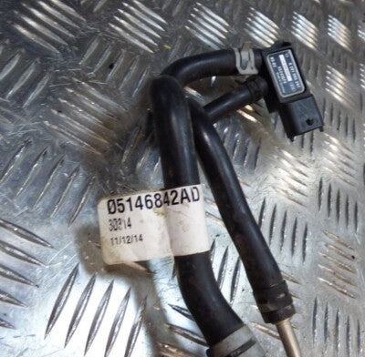 Jeep Cherokee KL 2.0 CRD LMY51 AGR leitung rohr mit sensor + 55241075 ORIGINAL gebraucht - 05146842AD – Produktansicht 2