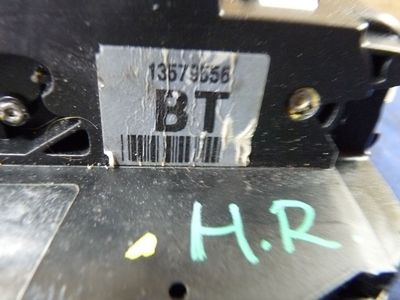 Opel Astra J Exlite 1.4 Türschloss Rechts Hinten ORIGINAL gebraucht - 13579556 – Produktansicht 3