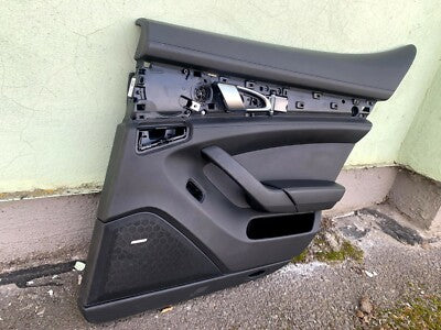 Porsche PANAMERA 970 Türpappe Türverkleidung leder schwarz hinten rechts – Produktansicht 3