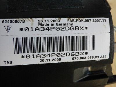 Porsche Panamera 970 Armaturenbrett Schalttafel Leder Schwarz eingebaut AIRBAG * – Produktansicht 10