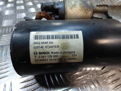Jeep Cherokee KL 2.0 CRD 2015 Original BOSCH Anlasser Starter gebraucht - 56029645AA – Produktansicht 3